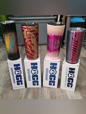 8-Piece HOGG Custom Tumbler Lot - bundle or individual pieces